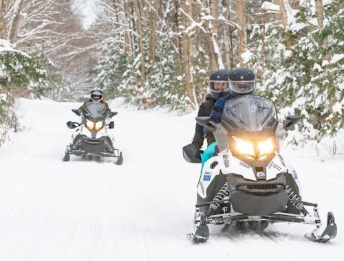 Highland Guided Snowmobiling Tour